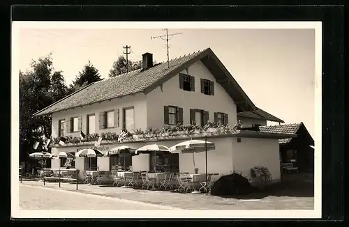 Foto-AK Irschenbach, Hotel-Pension Niggl