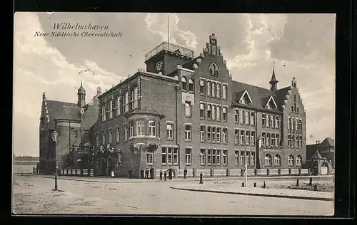 AK Wilhelmshaven, Neue Städtische Oberrealschule