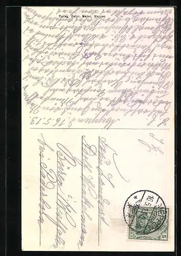 AK Meppen, Partie am Rathaus