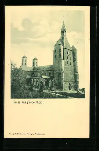 AK Freckenhorst, Partie an der Kirche
