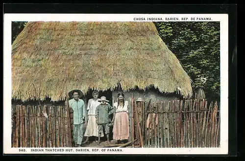AK Darien, Indian Thatched hut