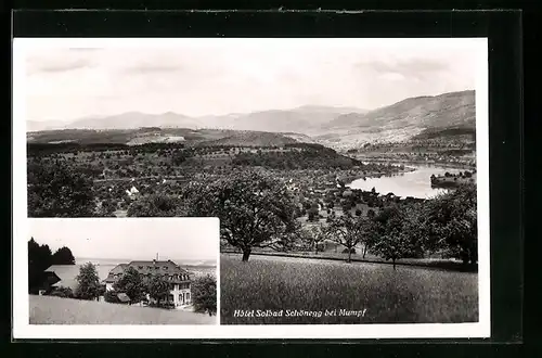 AK Mumpf, Kurhaus Schönegg am Rhein, Bes. Fam. Bretscher