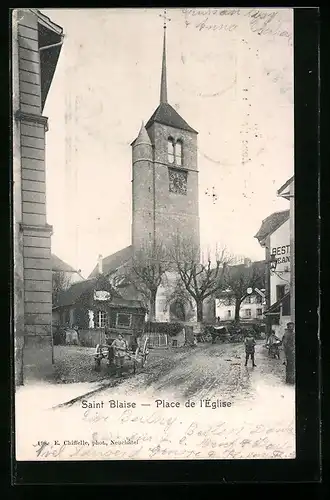AK Saint Blaise, Place de l`Eglise