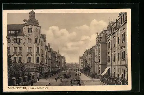 AK Schweinfurt, In der Luitpoldstrasse