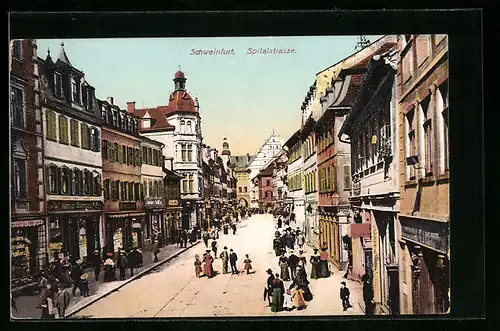 AK Schweinfurt, Betrieb in der Spitalstrasse