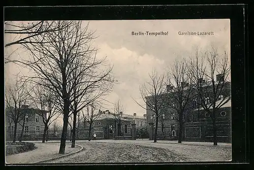 AK Berlin-Tempelhof, Garnison-Lazarett