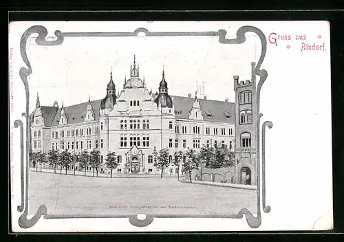 AK Rixdorf, Das neue Amtsgericht an der Berlinerstrasse