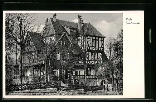 AK Laubach /Oberhessen, Erholungsheim Friedensruh der Arbeiter-Wohlfahrt Hessen e. V.