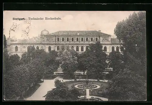 AK Stuttgart, Technische Hochschule mit Anlagen