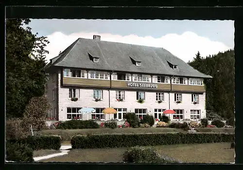 AK Seebrugg am Schuchsee, Hotel Seebrugg