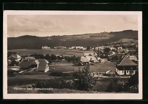 AK Häusern /Bad. Schwarzwald, Teilansicht