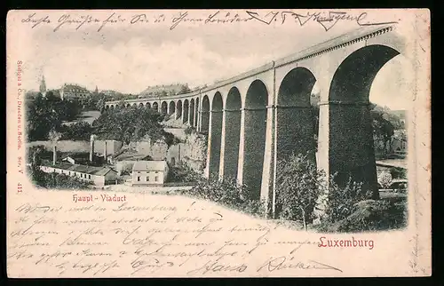 AK Luxemburg, Haupt-Viaduct