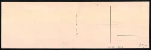 Klapp-AK Waldenburg i. Sa., Panoramaansicht der Stadt