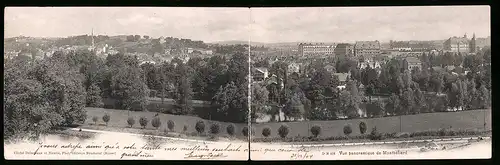 Klapp-AK Montbéliard, Vue panoramique