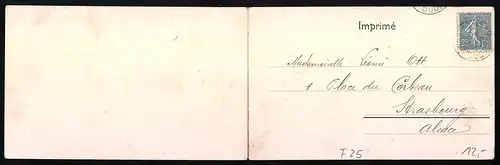 Klapp-AK Montbéliard, Vue panoramique