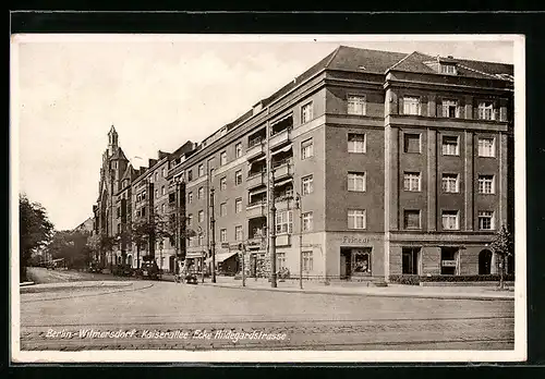 AK Berlin-Wilmersdorf, Kaiseralle Ecke Hildegardstrasse