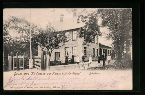 AK Kudensee, Partie am Schulhaus