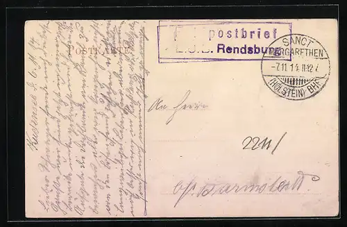 AK Kudensee, Partie am Schulhaus