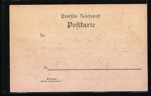 Lithographie Paunsdorf, Rittergut, Mehrfachsansicht