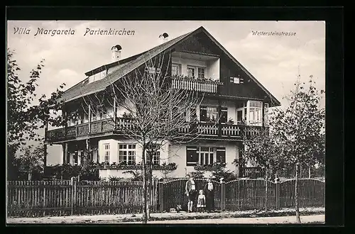 AK Partenkirchen, Hotel Villa Margareta, Wettersteinstrasse