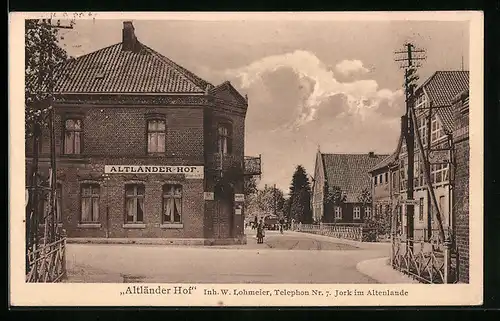 AK Jork i. Altenlande, Gasthaus Altländer Hof