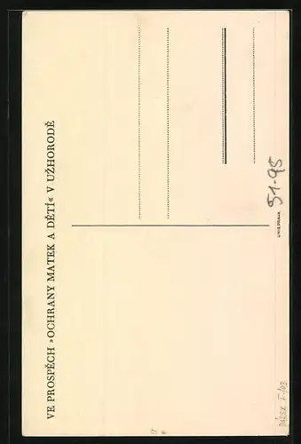 Künstler-AK ukrainisches Paar in Trachtenkleidern