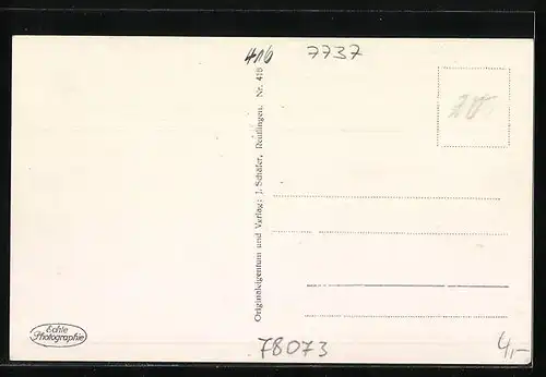 AK Bad Dürrheim, Partie am Strandbad