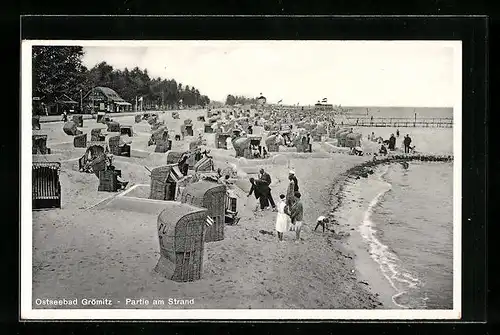 AK Grömitz, Partie am Strand