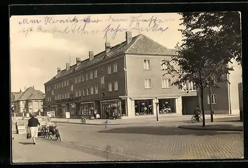 AK Weisswasser /Ol., Neubau Muskauer Strasse, Bela Woda