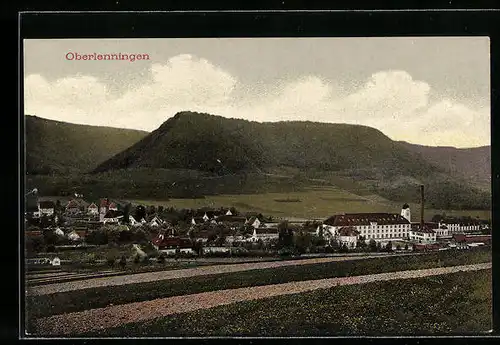 AK Oberlenningen, Blick auf den Ort