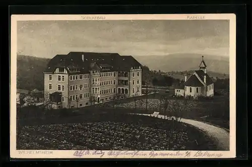 AK Oppenweiler, Wilhelmsheim mit Schlafbau und Kapelle