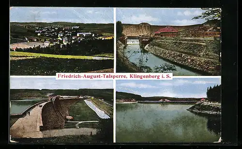 AK Klingenberg i.S., König Friedrich-August-Talsperre