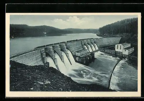 AK Kriebstein b. Waldheim, Talsperre