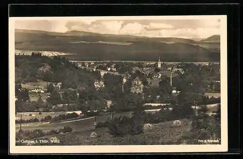 AK Gehren i. Thür. Wald, Teilansicht