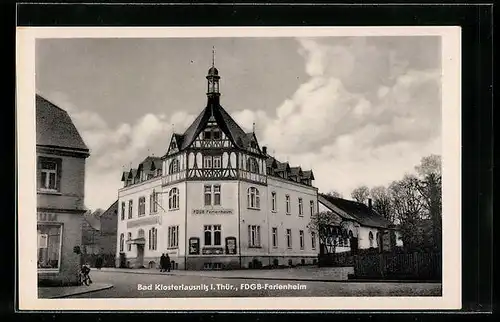 AK Bad Klosterlausnitz i. Thür., FDGB-Ferienheim