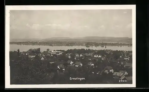 AK Ermatingen, Luftaufnahme des Ortes