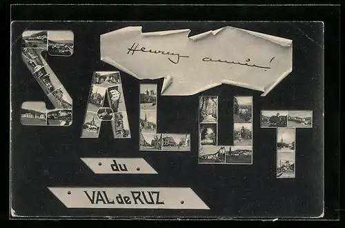 AK Val de Ruz, Ortsansichten im Salut