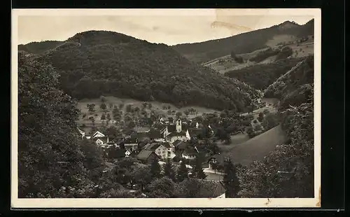 AK Eptingen, Gesamtansicht aus der Vogelschau