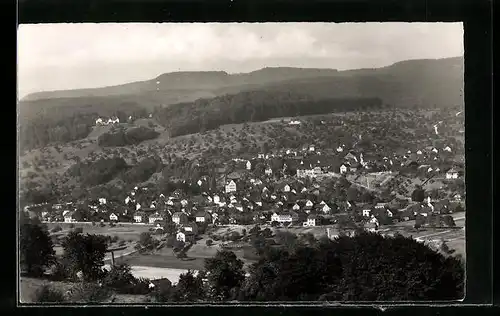 AK Frenkendorf, Ortsansicht aus der Vogelschau