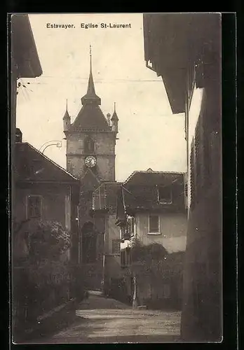 AK Estavayer, Eglise St-Laurent