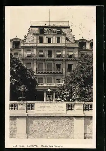 AK Genève, Palais des Nations