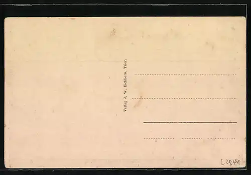 AK Trier, Pallien mit Napoleonsbrücke