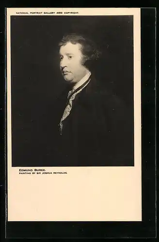 AK Portrait des Schriftstellers Edmund Burke