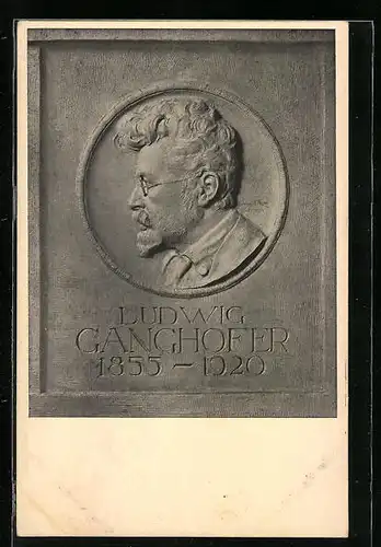 AK Berchtesgaden, Ludwig Ganghofer, 1855-1920, Ganghofer-Feier 4.-7. Juli 1925