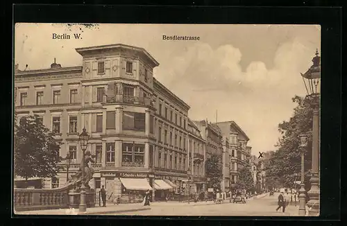 AK Berlin-Tiergarten, Geschäftshaus in der Bendlerstrasse