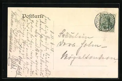 AK Bad Arnis a.d. Schlei, Wohnhäuser in der Langestrasse