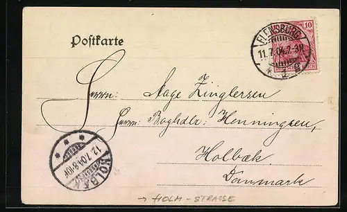 AK Flensburg, Partie im Holm