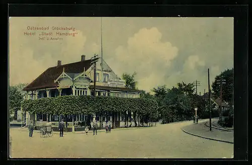 AK Glücksburg, Hotel Stadt Hamburg