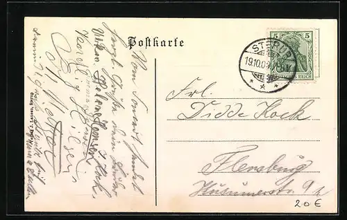 AK Sterup, Pastorat, Kirche