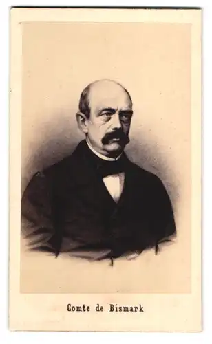 Fotografie Neurdein, Paris, Portrait Otto von Bismarck, deutscher Reichskanzler